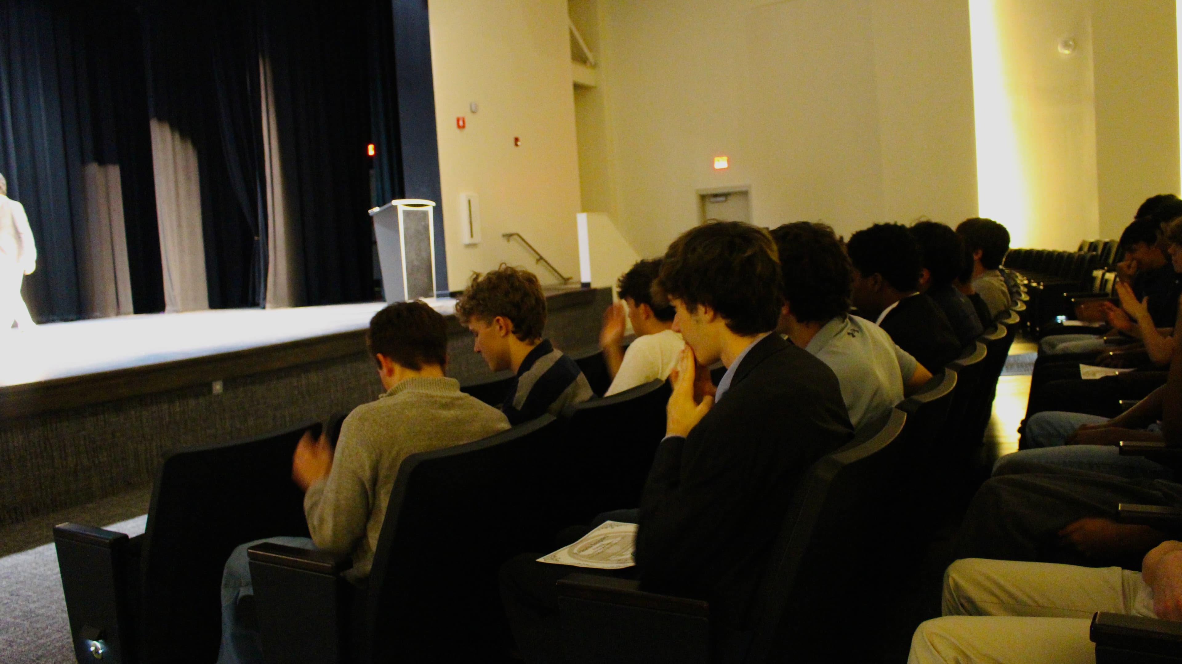 Students gathered at the Hands of Hope Awards Ceremony
