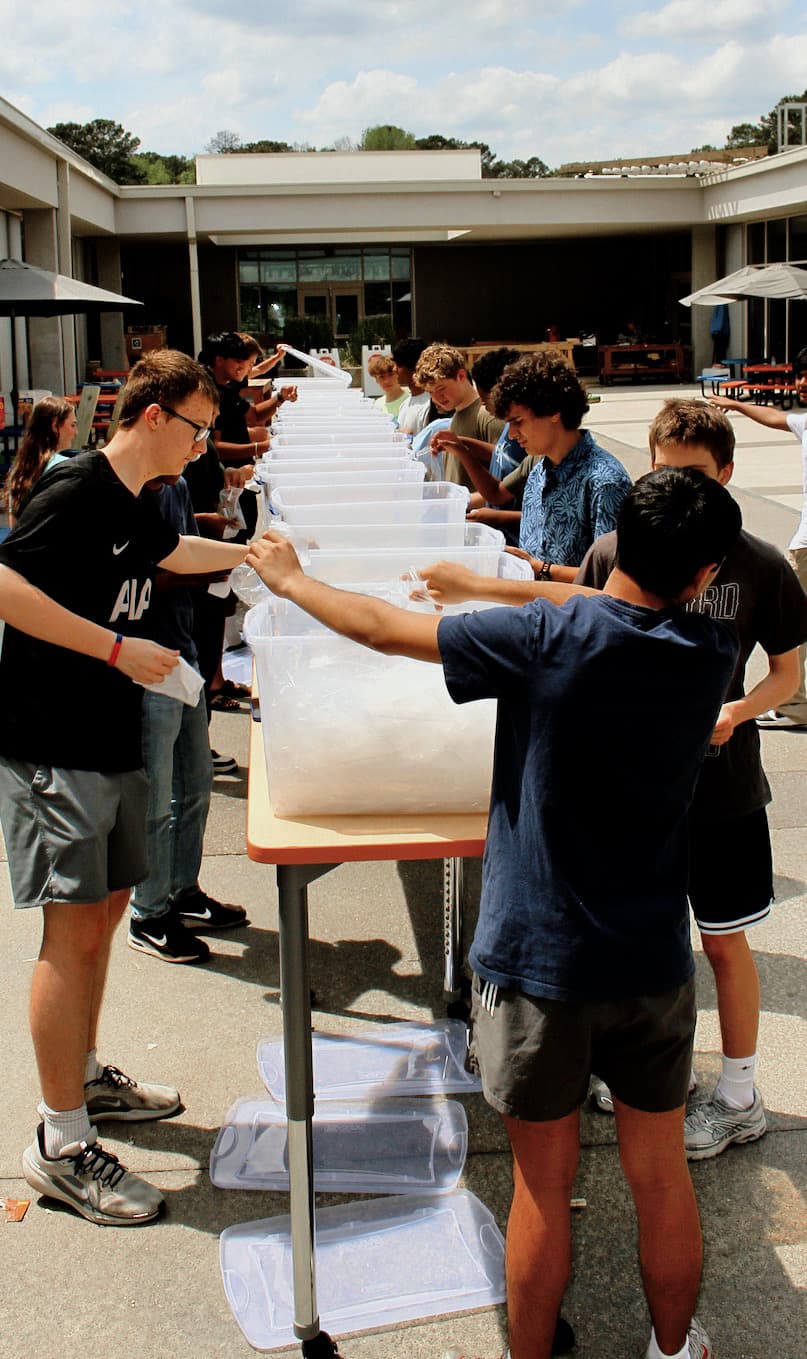Hands of Hope students at the Ripple for Change event